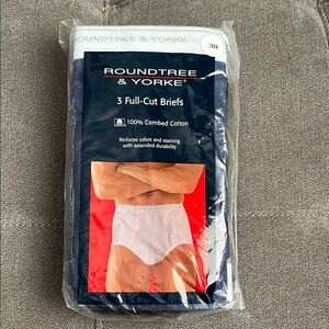 Roundtree & Yorke Blue Briefs Underwear